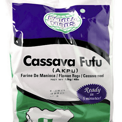 Cassava Fufu (Akpu)